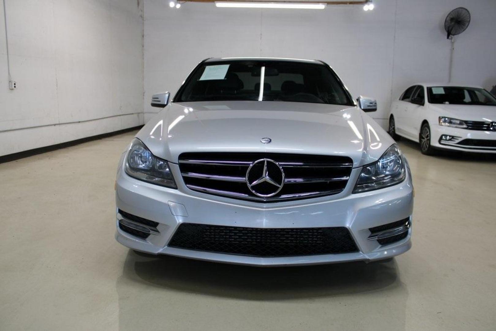 2014 Silver /Black Mercedes-Benz C-Class C 250 (WDDGF4HB8EA) with an 1.8L I4 DOHC 16V engine, Automatic transmission, located at 15300 Midway Rd., Addison, TX, 75001, (972) 702-0011, 32.958321, -96.838074 - Photo#4