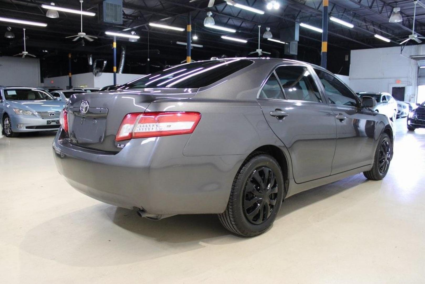 2011 Magnetic Gray Metallic Toyota Camry LE (4T4BF3EK7BR) with an I4 engine, located at 15300 Midway Rd., Addison, TX, 75001, (972) 702-0011, 32.958321, -96.838074 - Photo#2