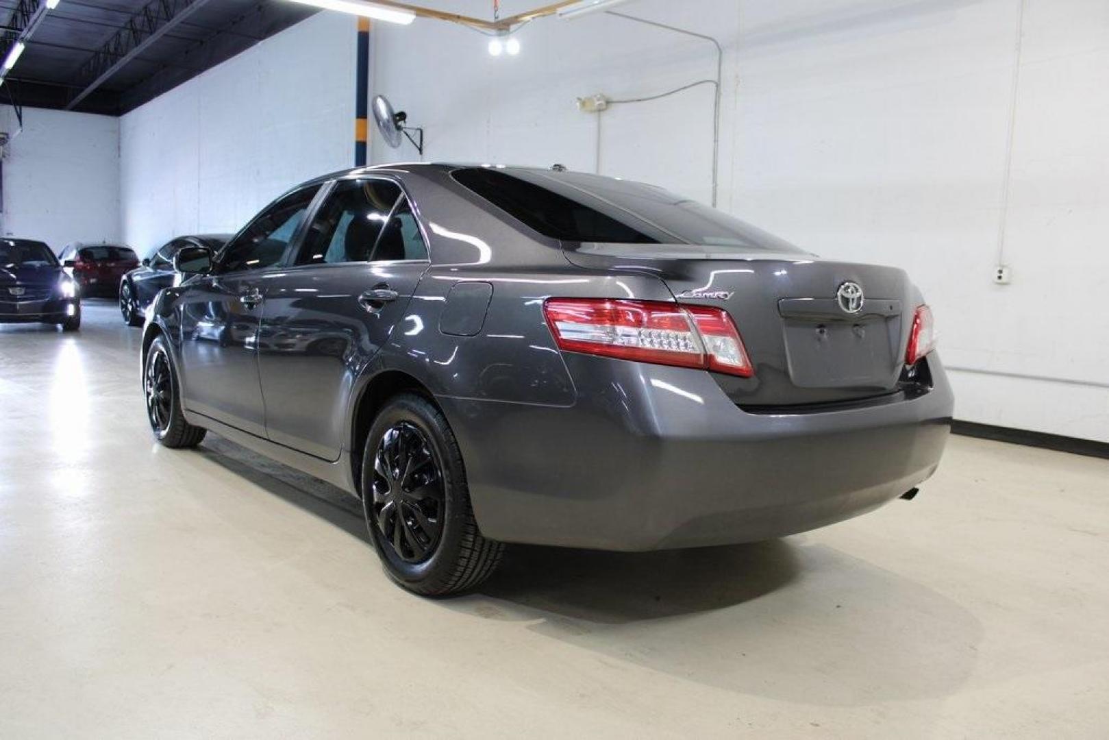 2011 Magnetic Gray Metallic Toyota Camry LE (4T4BF3EK7BR) with an I4 engine, located at 15300 Midway Rd., Addison, TX, 75001, (972) 702-0011, 32.958321, -96.838074 - Photo#3