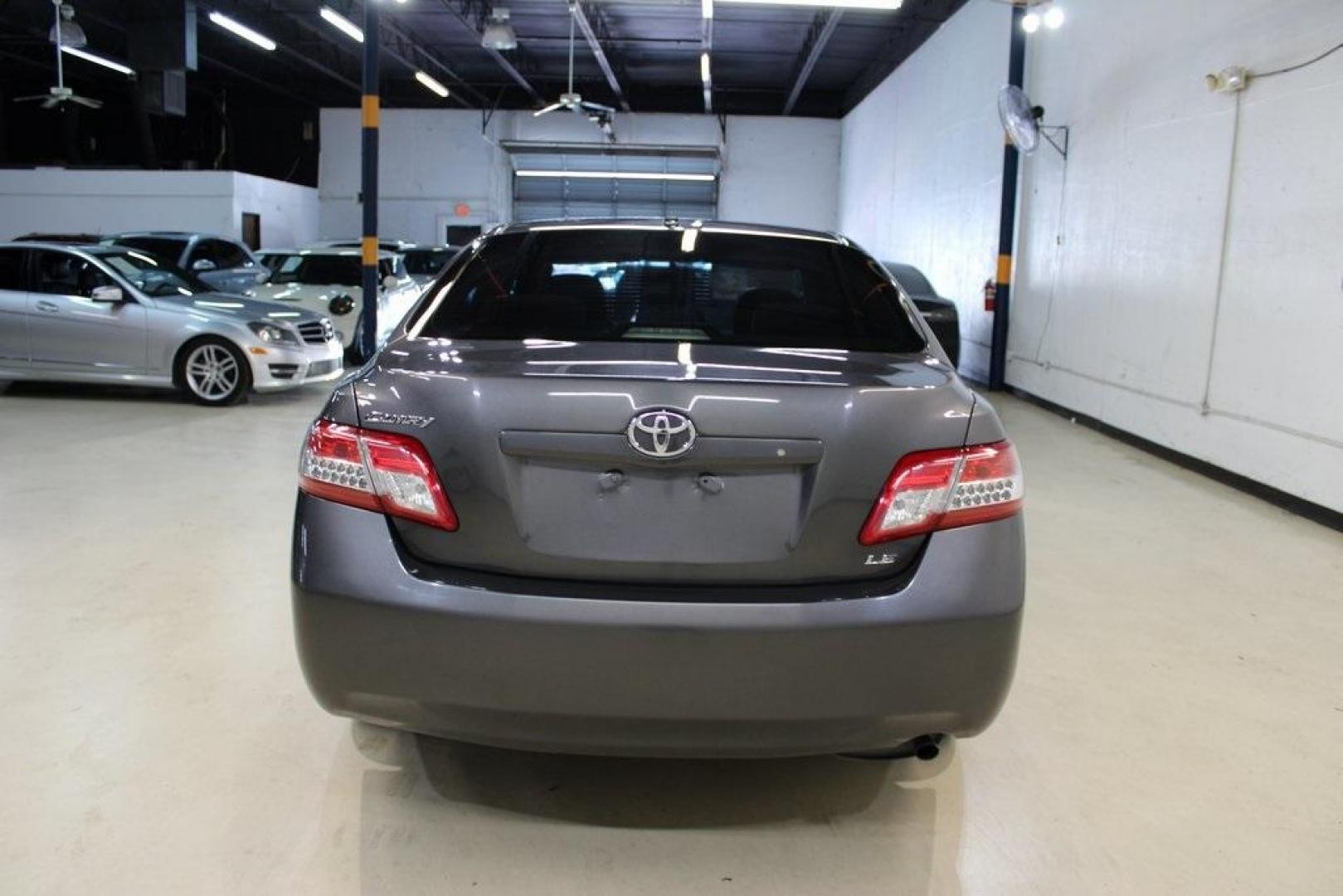 2011 Magnetic Gray Metallic Toyota Camry LE (4T4BF3EK7BR) with an I4 engine, located at 15300 Midway Rd., Addison, TX, 75001, (972) 702-0011, 32.958321, -96.838074 - Photo#7