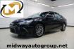 2016 Midnight Black Metallic /Ash/Black Toyota Camry SE (4T1BF1FK4GU) with an 2.5L I4 SMPI DOHC engine, Automatic transmission, located at 15300 Midway Rd., Addison, TX, 75001, (972) 702-0011, 32.958321, -96.838074 - HOME OF THE NO HAGGLE PRICE - WHOLESALE PRICES TO THE PUBLIC!! Camry SE, 4D Sedan, 2.5L I4 SMPI DOHC, 6-Speed Automatic, FWD, Ash/Black Cloth.<br><br>Midnight Black Metallic 2016 Toyota Camry SE<br><br>25/35 City/Highway MPG<br><br>Awards:<br> * 2016 KBB.com 10 Most Awarded Cars * 2016 KBB.com 5- - Photo#0