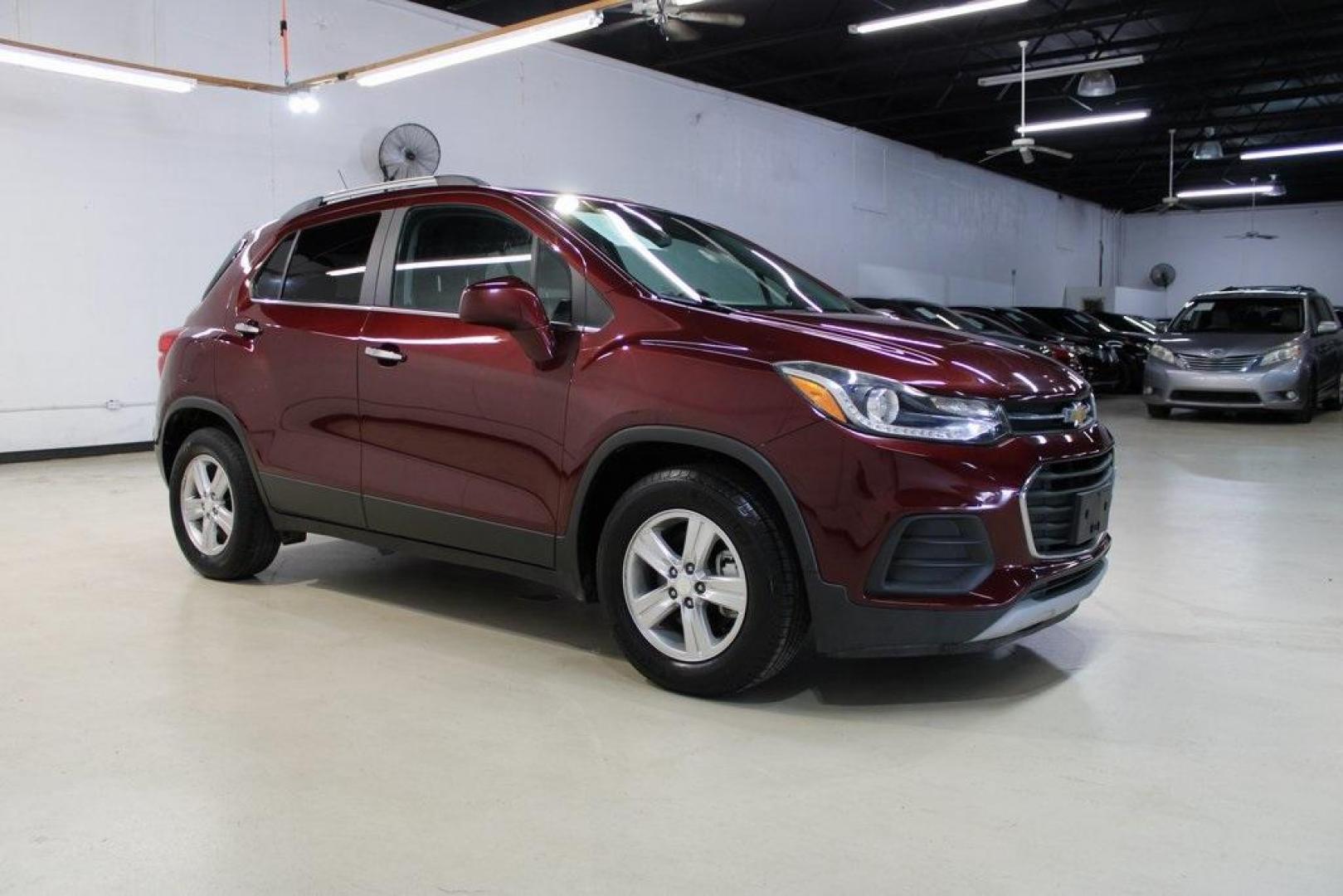 2017 Crimson Metallic /Jet Black Chevrolet Trax LT (3GNCJLSB8HL) with an ECOTEC 1.4L I4 SMPI DOHC Turbocharged VVT engine, Automatic transmission, located at 15300 Midway Rd., Addison, TX, 75001, (972) 702-0011, 32.958321, -96.838074 - HOME OF THE NO HAGGLE PRICE - WHOLESALE PRICES TO THE PUBLIC!! Trax LT, 4D Sport Utility, ECOTEC 1.4L I4 SMPI DOHC Turbocharged VVT, 6-Speed Automatic, FWD, Crimson Metallic, Jet Black Cloth.<br><br>Crimson Metallic 2017 Chevrolet Trax LT<br><br>Recent Arrival! 25/33 City/Highway MPG<br><br>Awards:< - Photo#6