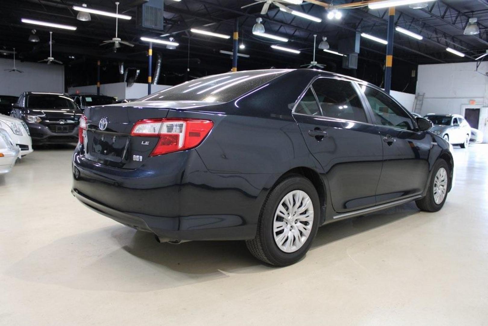 2014 Gray /Light Gray Toyota Camry Hybrid LE (4T1BD1FK2EU) with an 2.5L I4 Hybrid DOHC engine, CVT transmission, located at 15300 Midway Rd., Addison, TX, 75001, (972) 702-0011, 32.958321, -96.838074 - HOME OF THE NO HAGGLE PRICE - WHOLESALE PRICES TO THE PUBLIC!! Camry Hybrid LE, 4D Sedan, 2.5L I4 Hybrid DOHC, eCVT, FWD, Gray, Light Gray Cloth.<br><br>Gray 2014 Toyota Camry Hybrid LE<br><br>Recent Arrival! 43/39 City/Highway MPG<br><br>Awards:<br> * 2014 KBB.com Best Resale Value Awards<br><br>A - Photo#2