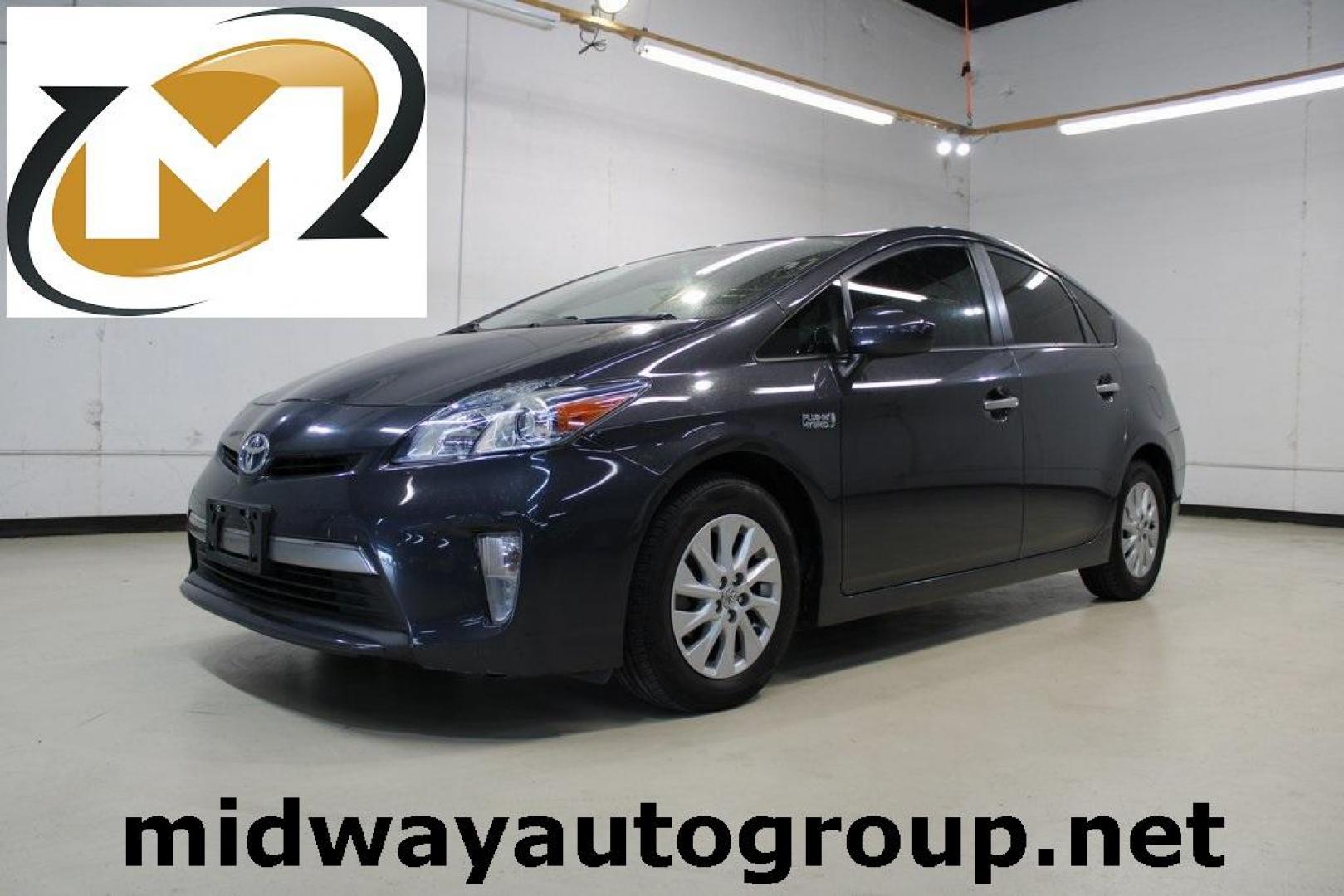 2014 Winter Gray Metallic Toyota Prius Plug-in (JTDKN3DP7E3) with an 1.8L 4-Cylinder DOHC 16V VVT-i engine, CVT transmission, located at 15300 Midway Rd., Addison, TX, 75001, (972) 702-0011, 32.958321, -96.838074 - Photo#0