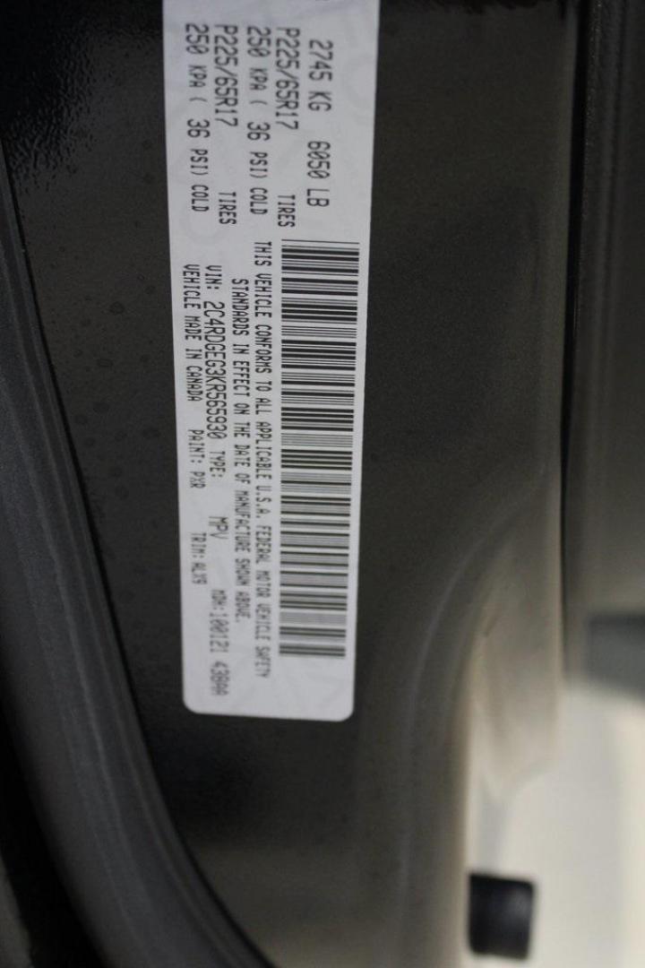 2019 Brilliant Black Crystal Pearlcoat /Black Dodge Grand Caravan GT (2C4RDGEG3KR) with an V6 engine, Automatic transmission, located at 15300 Midway Rd., Addison, TX, 75001, (972) 702-0011, 32.958321, -96.838074 - Photo#28