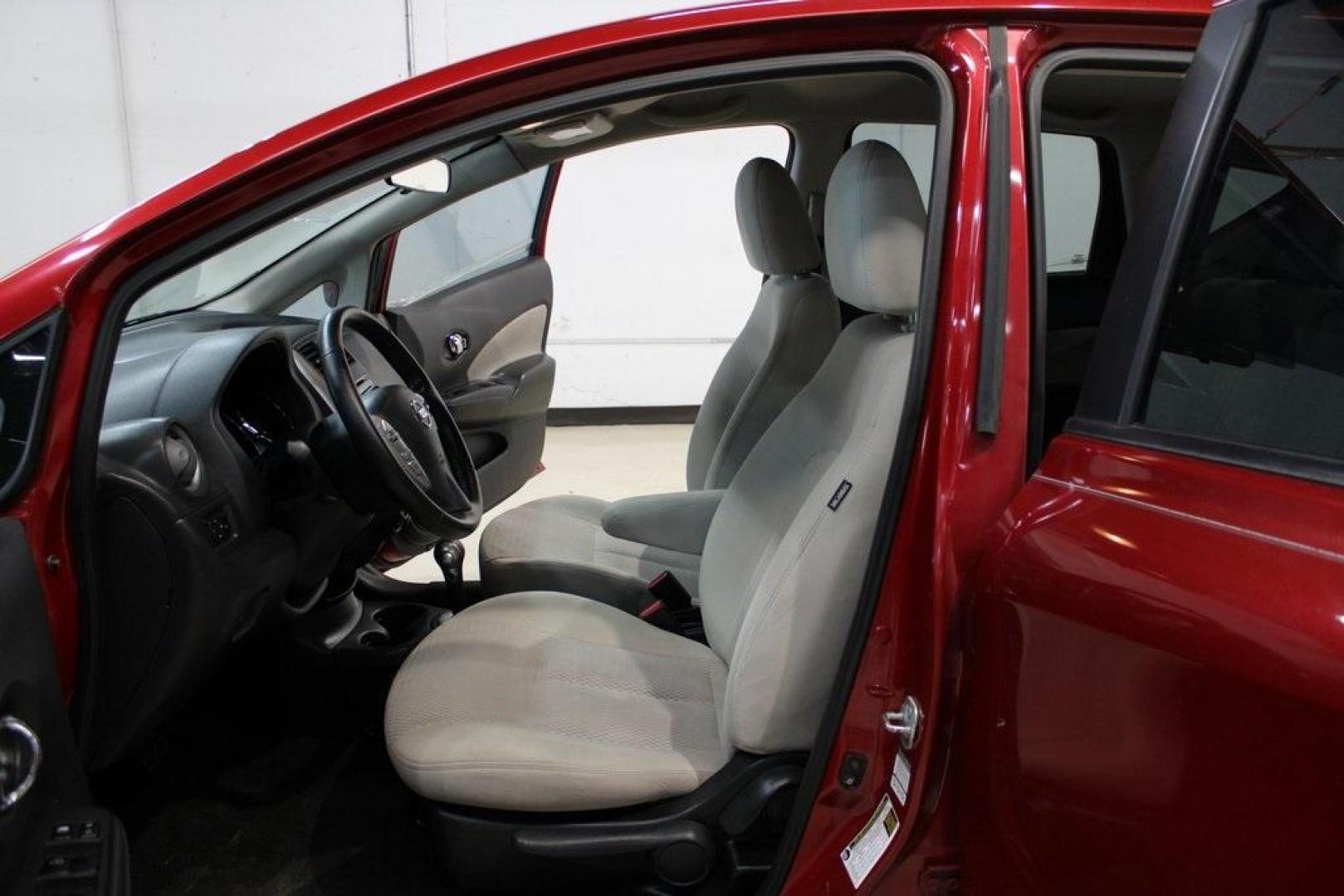 2014 Red Brick Metallic /Wheat Nissan Versa Note SV (3N1CE2CP7EL) with an 1.6L 4-Cylinder DOHC 16V engine, CVT transmission, located at 15300 Midway Rd., Addison, TX, 75001, (972) 702-0011, 32.958321, -96.838074 - HOME OF THE NO HAGGLE PRICE - WHOLESALE PRICES TO THE PUBLIC!! Versa Note SV, 4D Hatchback, 1.6L 4-Cylinder DOHC 16V, CVT with Xtronic, FWD, Red Brick Metallic, Wheat Cloth.<br><br>Red Brick Metallic 2014 Nissan Versa Note SV<br><br>31/40 City/Highway MPG<br><br><br>At Midway Auto Group, we strive t - Photo#12