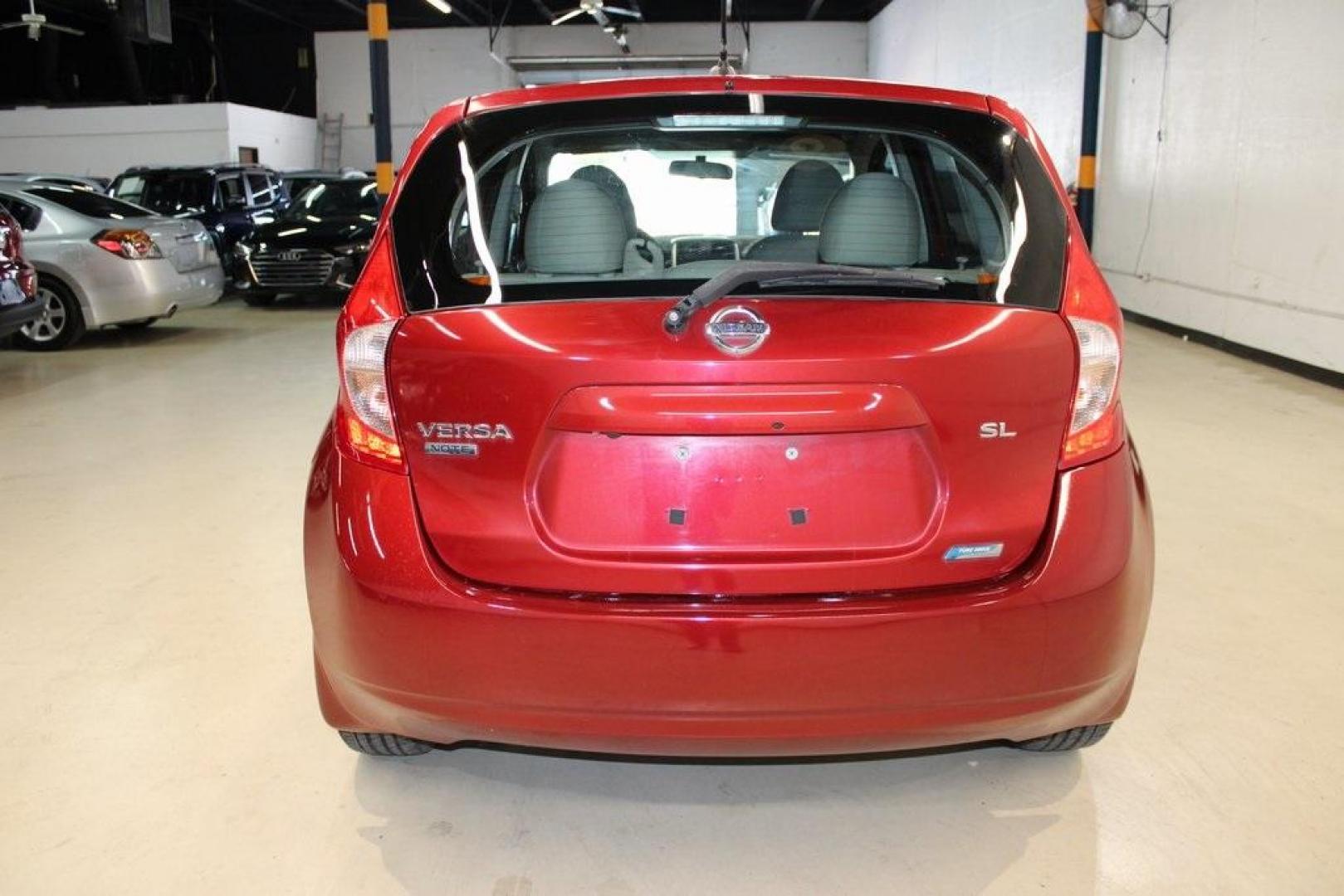 2014 Red Brick Metallic /Wheat Nissan Versa Note SV (3N1CE2CP7EL) with an 1.6L 4-Cylinder DOHC 16V engine, CVT transmission, located at 15300 Midway Rd., Addison, TX, 75001, (972) 702-0011, 32.958321, -96.838074 - HOME OF THE NO HAGGLE PRICE - WHOLESALE PRICES TO THE PUBLIC!! Versa Note SV, 4D Hatchback, 1.6L 4-Cylinder DOHC 16V, CVT with Xtronic, FWD, Red Brick Metallic, Wheat Cloth.<br><br>Red Brick Metallic 2014 Nissan Versa Note SV<br><br>31/40 City/Highway MPG<br><br><br>At Midway Auto Group, we strive t - Photo#6