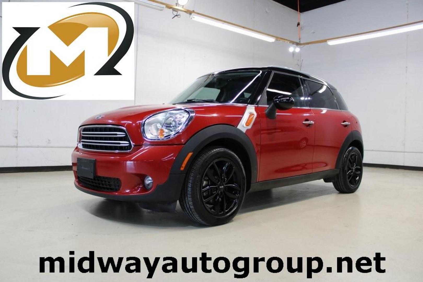 2015 Blazing Red /Carbon Black Gravity MINI Cooper Countryman Base (WMWZB3C51FW) with an 1.6L I4 DOHC 16V engine, Automatic transmission, located at 15300 Midway Rd., Addison, TX, 75001, (972) 702-0011, 32.958321, -96.838074 - HOME OF THE NO HAGGLE PRICE - WHOLESALE PRICES TO THE PUBLIC!! 4D Sport Utility, 1.6L I4 DOHC 16V, 6-Speed Automatic Steptronic, FWD, Blazing Red, Carbon Black Gravity Leather.<br><br>Blazing Red 2015 MINI Cooper Countryman<br><br>Recent Arrival! 25/30 City/Highway MPG<br><br>Awards:<br> * JD Power - Photo#0