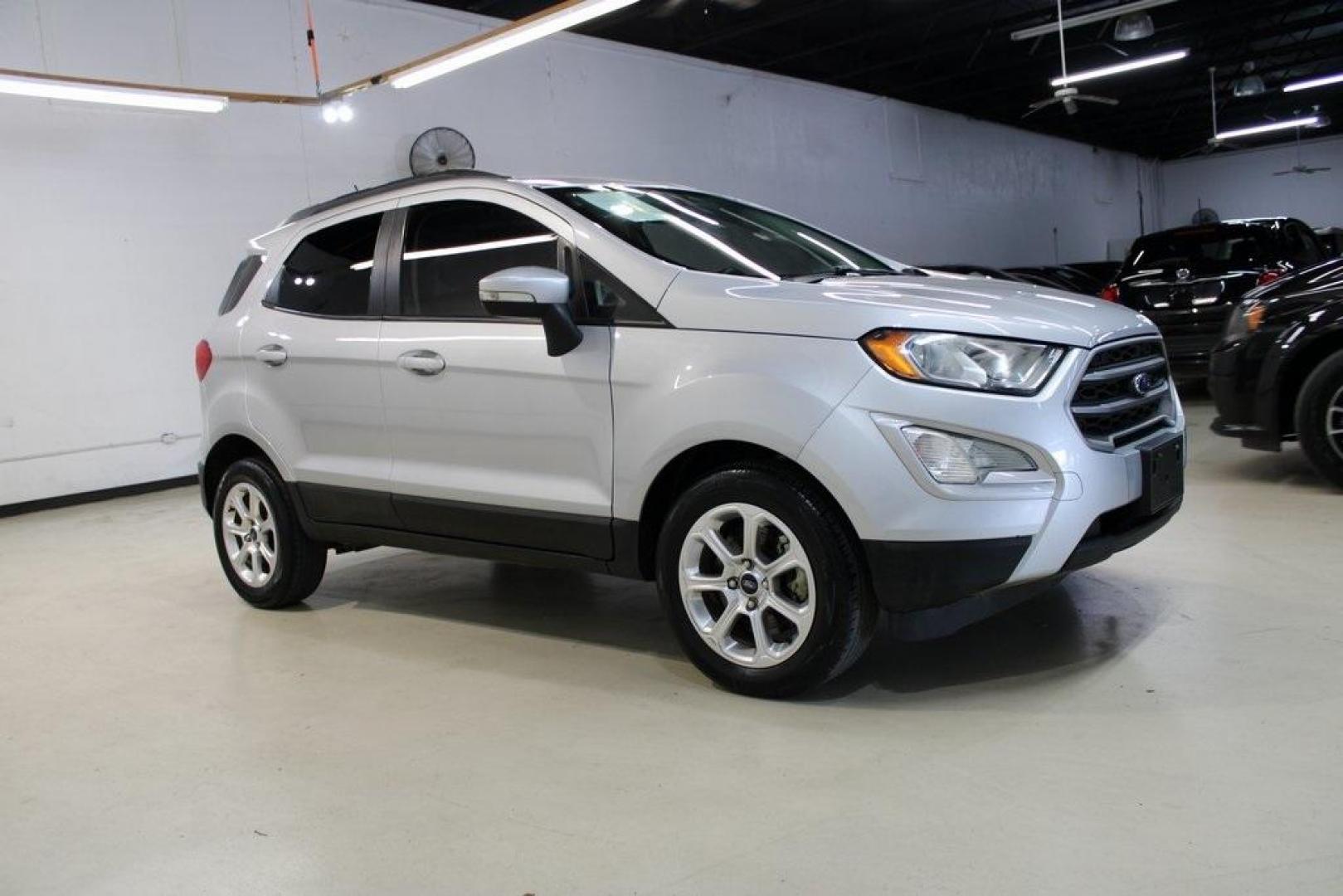 2019 Moondust /Ebony Black Ford EcoSport SE (MAJ3S2GEXKC) with an EcoBoost 1.0L I3 GTDi DOHC Turbocharged VCT engine, Automatic transmission, located at 15300 Midway Rd., Addison, TX, 75001, (972) 702-0011, 32.958321, -96.838074 - HOME OF THE NO HAGGLE PRICE - WHOLESALE PRICES TO THE PUBLIC!! EcoSport SE, 4D Sport Utility, EcoBoost 1.0L I3 GTDi DOHC Turbocharged VCT, 6-Speed Automatic, FWD, Moondust, Ebony Black Cloth.<br><br>Moondust 2019 Ford EcoSport SE<br><br>Recent Arrival! 27/29 City/Highway MPG<br><br><br>At Midway Aut - Photo#7