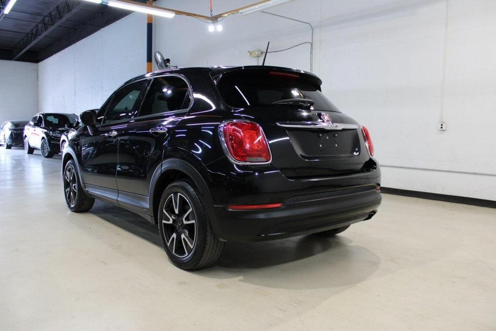 2016 Nero Cinema (Black Clear Coat) /Black/Red Fiat 500X Easy (ZFBCFXBT7GP) with an 2.4L I4 MultiAir engine, Automatic transmission, located at 15300 Midway Rd., Addison, TX, 75001, (972) 702-0011, 32.958321, -96.838074 - HOME OF THE NO HAGGLE PRICE - WHOLESALE PRICES TO THE PUBLIC!! 500X Easy, 4D Sport Utility, 2.4L I4 MultiAir, 9-Speed 948TE Automatic, FWD, Nero Cinema (Black Clear Coat), Black/Red Cloth.<br><br>Nero Cinema (Black Clear Coat) 2016 Fiat 500X Easy<br><br>Recent Arrival! 22/31 City/Highway MPG<br><br> - Photo#3