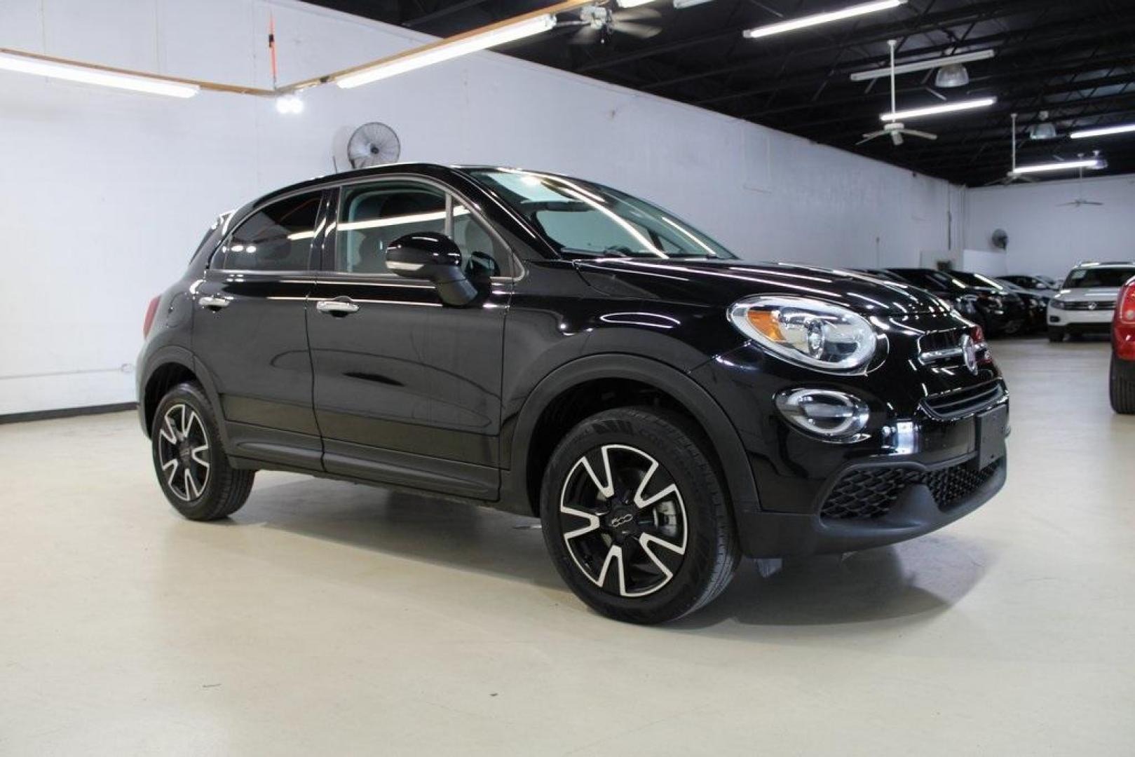 2020 Nero Cinema (Black Clearcoat) /Black Fiat 500X Pop (ZFBNFYA19LP) with an 1.3L I4 engine, Automatic transmission, located at 15300 Midway Rd., Addison, TX, 75001, (972) 702-0011, 32.958321, -96.838074 - HOME OF THE NO HAGGLE PRICE - WHOLESALE PRICES TO THE PUBLIC!! 500X Pop, 4D Sport Utility, 1.3L I4, 9-Speed 948TE Automatic, AWD, Nero Cinema (Black Clearcoat), Black Cloth.<br><br>Nero Cinema (Black Clearcoat) 2020 Fiat 500X Pop<br><br>24/30 City/Highway MPG<br><br><br>At Midway Auto Group, we stri - Photo#6