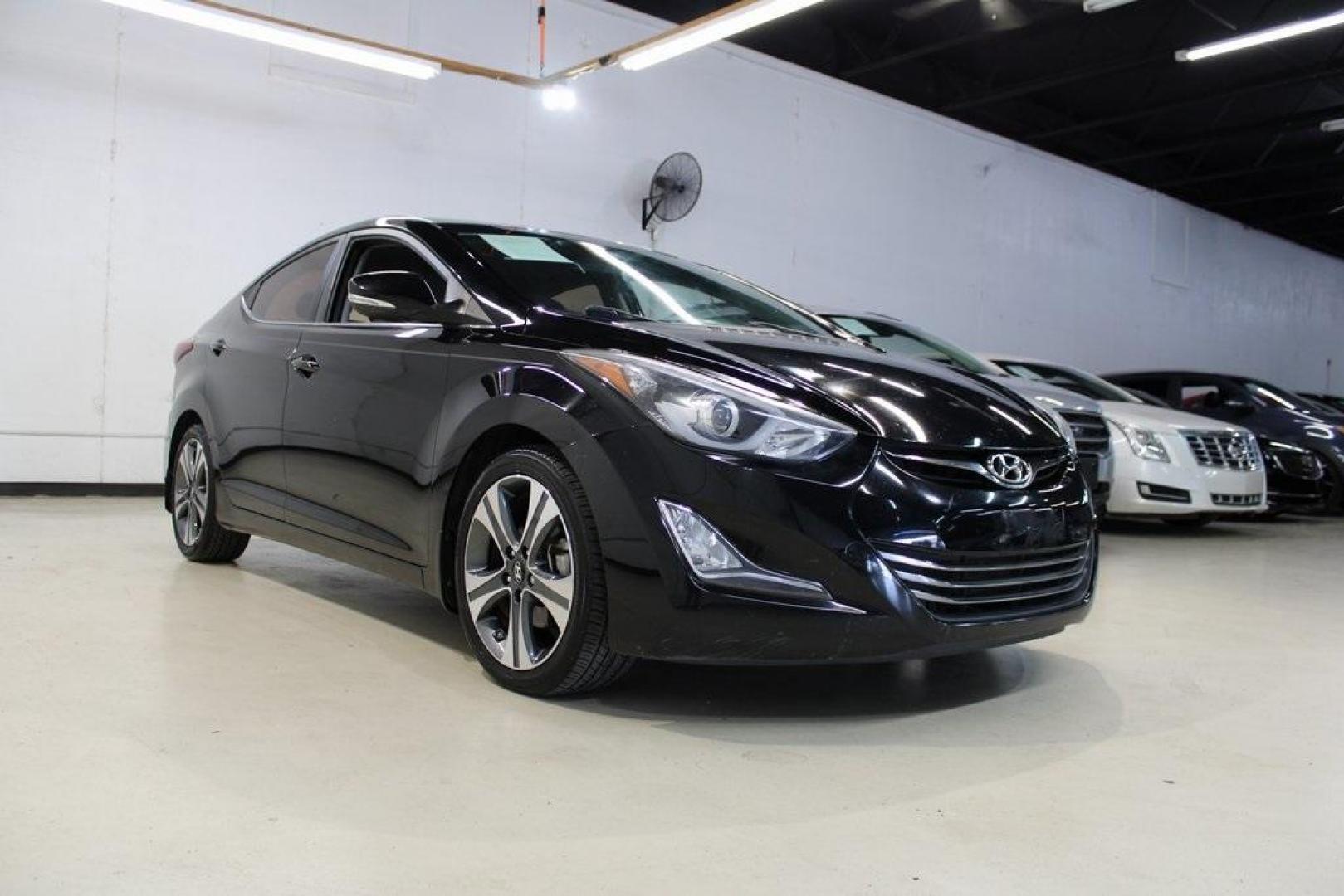 2016 Black Noir Pearl /Gray Hyundai Elantra Sport (KMHDH4AH4GU) with an 2.0L 4-Cylinder DOHC 16V engine, Manual transmission, located at 15300 Midway Rd., Addison, TX, 75001, (972) 702-0011, 32.958321, -96.838074 - HOME OF THE NO HAGGLE PRICE - WHOLESALE PRICES TO THE PUBLIC!! Elantra Sport, 4D Sedan, 2.0L 4-Cylinder DOHC 16V, 6-Speed Manual, FWD, Black Noir Pearl, Gray Cloth.<br><br>Black Noir Pearl 2016 Hyundai Elantra Sport<br><br>Recent Arrival! 24/34 City/Highway MPG<br><br>Awards:<br> * 2016 KBB.com Bes - Photo#1