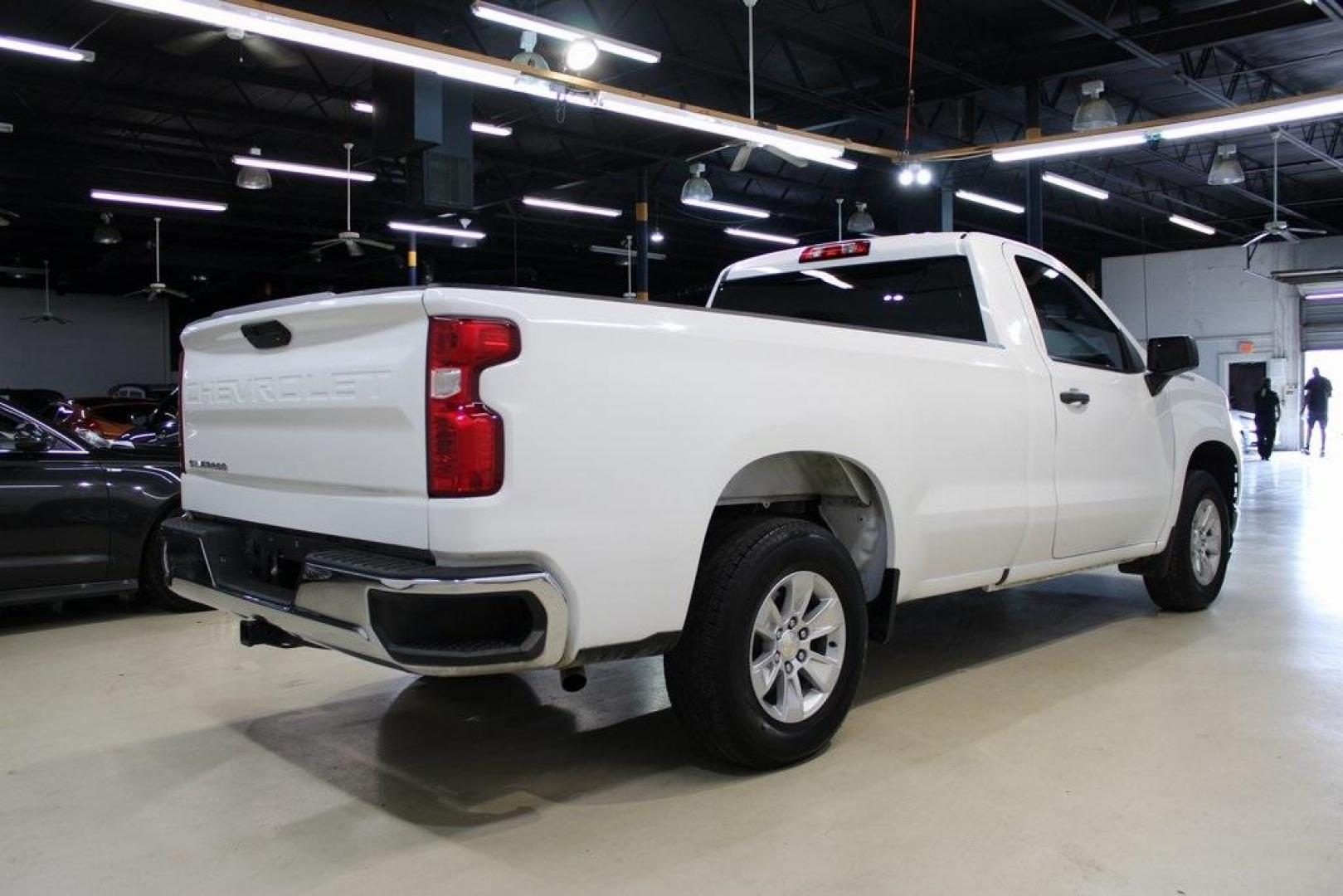 2021 Summit White /Black Chevrolet Silverado 1500 WT (3GCNWAEF3MG) with an EcoTec3 5.3L V8 engine, Automatic transmission, located at 15300 Midway Rd., Addison, TX, 75001, (972) 702-0011, 32.958321, -96.838074 - HOME OF THE NO HAGGLE PRICE - WHOLESALE PRICES TO THE PUBLIC!! Silverado 1500 WT, 4D Extended Cab, EcoTec3 5.3L V8, 6-Speed Automatic Electronic with Overdrive, RWD, Summit White, Black Cloth.<br><br>Summit White 2021 Chevrolet Silverado 1500 WT<br><br>Recent Arrival!<br><br><br>At Midway Auto Group - Photo#2