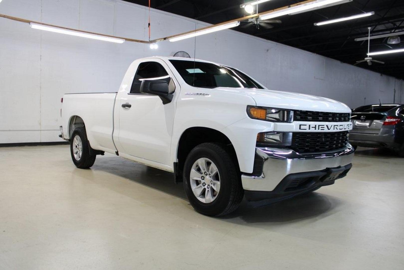 2021 Summit White /Black Chevrolet Silverado 1500 WT (3GCNWAEF3MG) with an EcoTec3 5.3L V8 engine, Automatic transmission, located at 15300 Midway Rd., Addison, TX, 75001, (972) 702-0011, 32.958321, -96.838074 - HOME OF THE NO HAGGLE PRICE - WHOLESALE PRICES TO THE PUBLIC!! Silverado 1500 WT, 4D Extended Cab, EcoTec3 5.3L V8, 6-Speed Automatic Electronic with Overdrive, RWD, Summit White, Black Cloth.<br><br>Summit White 2021 Chevrolet Silverado 1500 WT<br><br>Recent Arrival!<br><br><br>At Midway Auto Group - Photo#6