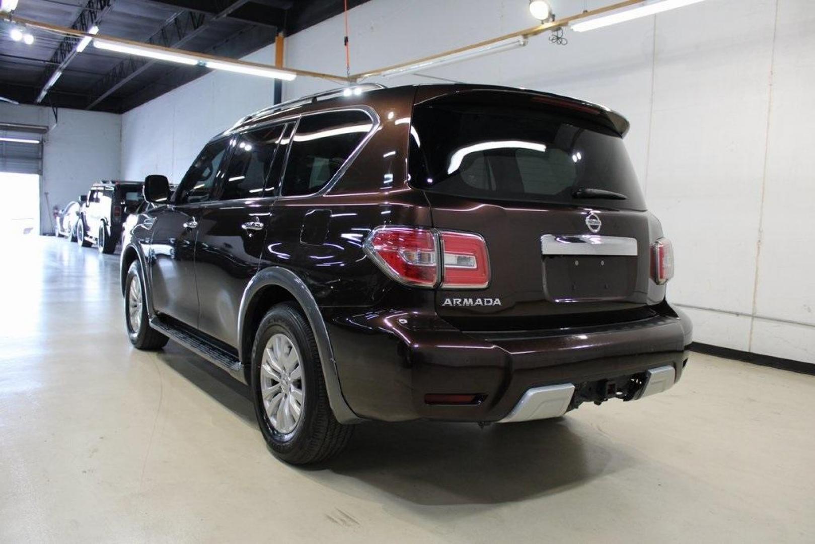 2018 Mocha Almond /Charcoal Nissan Armada SV (JN8AY2NDXJ9) with an 5.6L V8 DOHC 32V Endurance engine, Automatic transmission, located at 15300 Midway Rd., Addison, TX, 75001, (972) 702-0011, 32.958321, -96.838074 - Photo#3