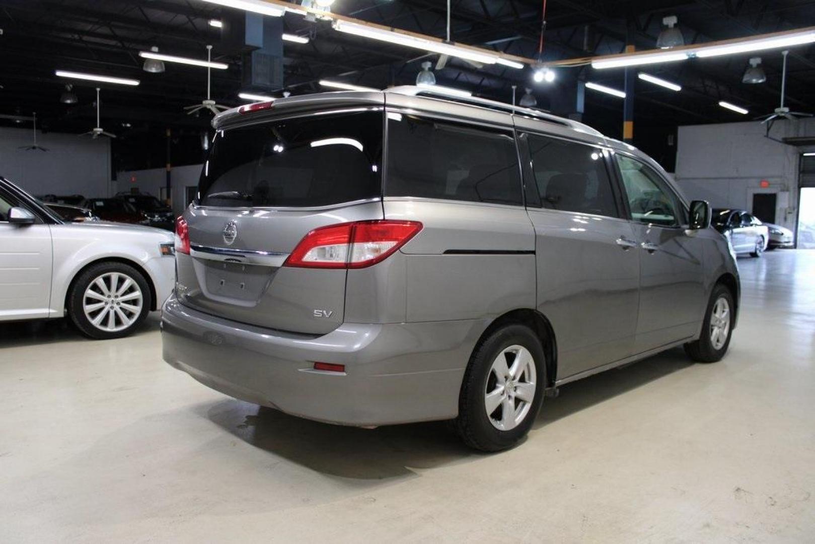 2012 Platinum Graphite Metallic /Gray Nissan Quest 3.5 SV (JN8AE2KP0C9) with an 3.5L V6 DOHC 24V engine, CVT transmission, located at 15300 Midway Rd., Addison, TX, 75001, (972) 702-0011, 32.958321, -96.838074 - Photo#2