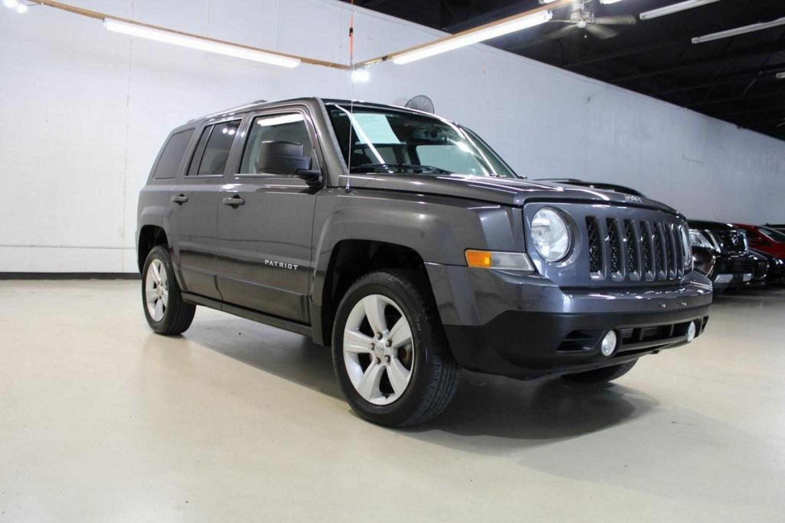 2016 Granite Crystal Metallic Clearcoat /Dark Slate Gray Jeep Patriot Latitude (1C4NJRFBXGD) with an 2.4L I4 DOHC 16V Dual VVT engine, Automatic transmission, located at 15300 Midway Rd., Addison, TX, 75001, (972) 702-0011, 32.958321, -96.838074 - Photo#1