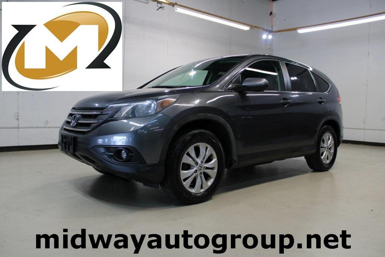 2013 Gray Honda CR-V EX (2HKRM4H5XDH) with an 2.4L I4 DOHC 16V i-VTEC engine, Automatic transmission, located at 15300 Midway Rd., Addison, TX, 75001, (972) 702-0011, 32.958321, -96.838074 - Photo#0