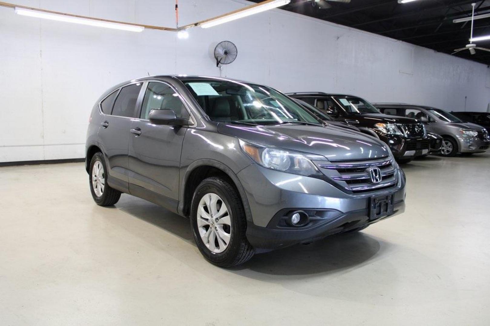 2013 Gray Honda CR-V EX (2HKRM4H5XDH) with an 2.4L I4 DOHC 16V i-VTEC engine, Automatic transmission, located at 15300 Midway Rd., Addison, TX, 75001, (972) 702-0011, 32.958321, -96.838074 - Photo#1