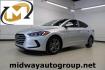 2018 Symphony Silver /Gray Hyundai Elantra SEL (5NPD84LF1JH) with an 2.0L 4-Cylinder DOHC 16V engine, Automatic transmission, located at 15300 Midway Rd., Addison, TX, 75001, (972) 702-0011, 32.958321, -96.838074 - HOME OF THE NO HAGGLE PRICE - WHOLESALE PRICES TO THE PUBLIC!! Elantra SEL, 4D Sedan, 2.0L 4-Cylinder DOHC 16V, 6-Speed Automatic with Shiftronic, FWD, Symphony Silver, Gray Cloth.<br><br>Symphony Silver 2018 Hyundai Elantra SEL<br><br>Recent Arrival! 28/37 City/Highway MPG<br><br>Awards:<br> * 201 - Photo#0