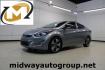 2016 Titanium Gray Metallic /Black Hyundai Elantra Sport (KMHDH4AH1GU) with an 2.0L 4-Cylinder DOHC 16V engine, Manual transmission, located at 15300 Midway Rd., Addison, TX, 75001, (972) 702-0011, 32.958321, -96.838074 - Photo#0