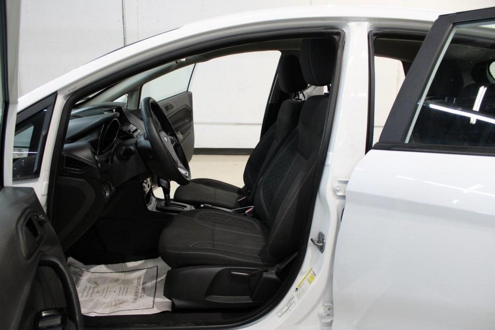 2019 White /Smoke Storm Ford Fiesta SE (3FADP4EJ2KM) with an 1.6L I4 Ti-VCT engine, Automatic transmission, located at 15300 Midway Rd., Addison, TX, 75001, (972) 702-0011, 32.958321, -96.838074 - Photo#14