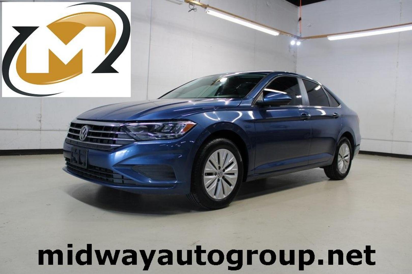 2020 Blue Silk Metallic Volkswagen Jetta 1.4T S (3VWCB7BU6LM) with an 1.4L TSI engine, Automatic transmission, located at 15300 Midway Rd., Addison, TX, 75001, (972) 702-0011, 32.958321, -96.838074 - Photo#0