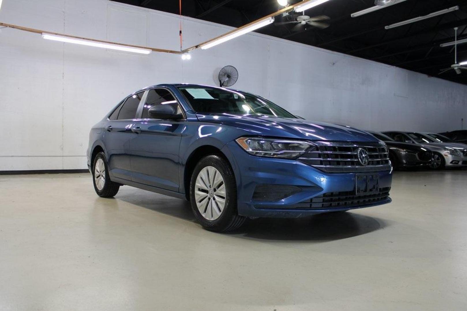 2020 Blue Silk Metallic Volkswagen Jetta 1.4T S (3VWCB7BU6LM) with an 1.4L TSI engine, Automatic transmission, located at 15300 Midway Rd., Addison, TX, 75001, (972) 702-0011, 32.958321, -96.838074 - Photo#1