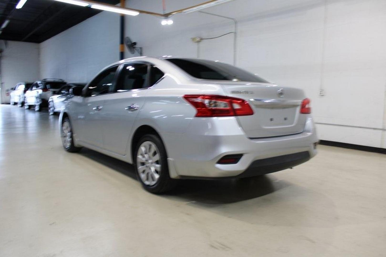 2017 Brilliant Silver Metallic /Charcoal Nissan Sentra S (3N1AB7AP3HY) with an 1.8L 4-Cylinder DOHC 16V engine, CVT transmission, located at 15300 Midway Rd., Addison, TX, 75001, (972) 702-0011, 32.958321, -96.838074 - Photo#3