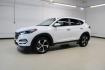 2018 Dazzling White /Beige Hyundai Tucson Limited (KM8J33A28JU) with an 1.6L I4 DGI Turbocharged DOHC 16V ULEV II 175hp engine, Automatic transmission, located at 15300 Midway Rd., Addison, TX, 75001, (972) 702-0011, 32.958321, -96.838074 - Photo#4