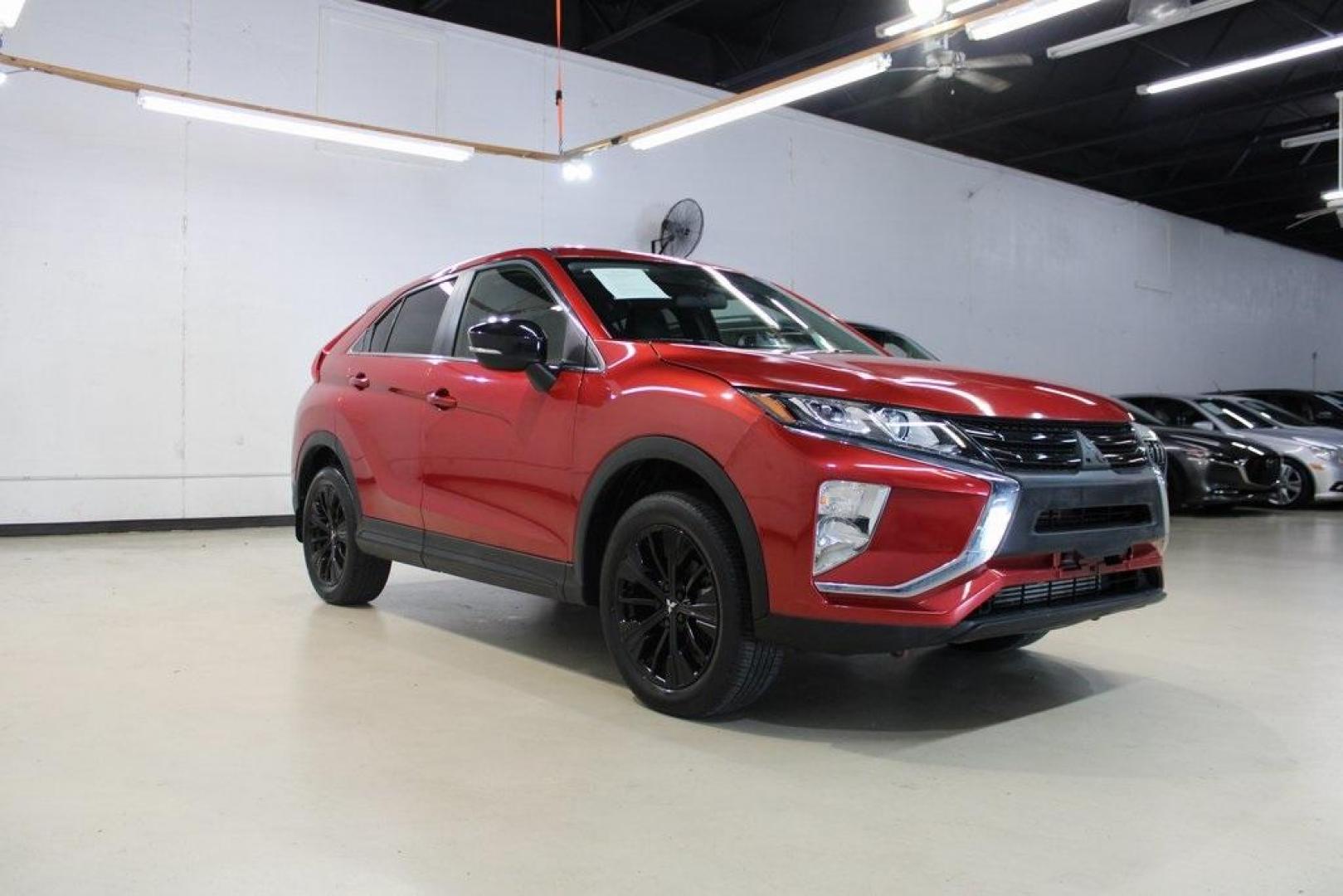 2018 Red Mitsubishi Eclipse Cross LE (JA4AT4AA0JZ) with an 1.5L I4 Turbocharged DOHC 16V LEV3-ULEV70 152hp engine, CVT transmission, located at 15300 Midway Rd., Addison, TX, 75001, (972) 702-0011, 32.958321, -96.838074 - Photo#1