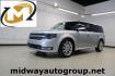 2018 Ingot Silver Metallic Ford Flex Limited (2FMHK6DT9JB) with an EcoBoost 3.5L V6 GTDi DOHC 24V Twin Turbocharged engine, Automatic transmission, located at 15300 Midway Rd., Addison, TX, 75001, (972) 702-0011, 32.958321, -96.838074 - Photo#0