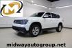 2018 Pure White /Golden Oak/Black Volkswagen Atlas Launch Edition (1V2HR2CA0JC) with an 3.6L V6 engine, Automatic transmission, located at 15300 Midway Rd., Addison, TX, 75001, (972) 702-0011, 32.958321, -96.838074 - HOME OF THE NO HAGGLE PRICE - WHOLESALE PRICES TO THE PUBLIC!! Atlas Launch Edition 4Motion, 4D Sport Utility, 3.6L V6, 8-Speed Automatic with Tiptronic, AWD, White, Golden Oak/Black Cloth.<br><br>White 2018 Volkswagen Atlas Launch Edition<br><br>Recent Arrival!<br><br>Awards:<br> * 2018 KBB.com Be - Photo#0