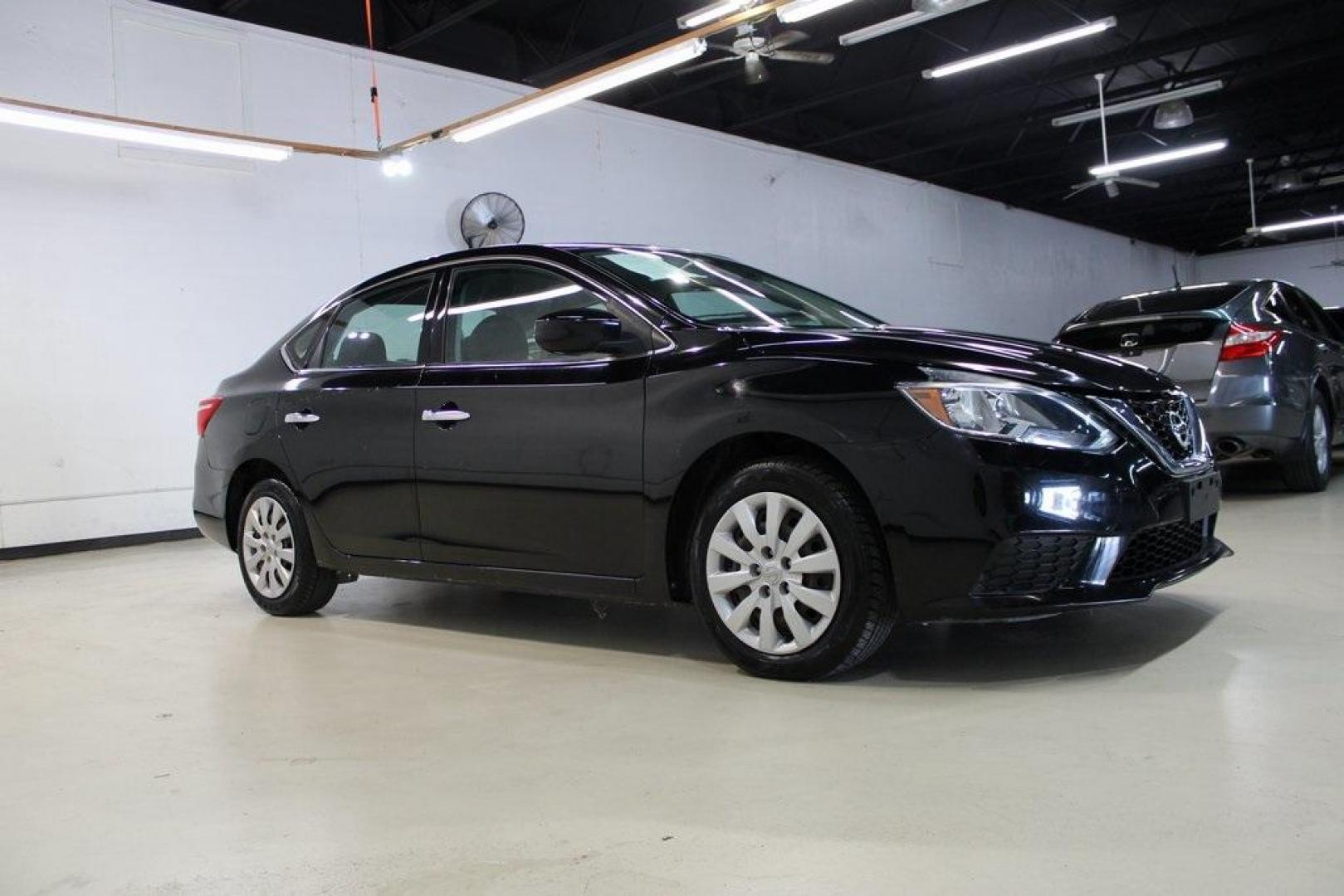 2018 Super Black /Charcoal Nissan Sentra S (3N1AB7AP9JY) with an 1.8L 4-Cylinder DOHC 16V engine, CVT transmission, located at 15300 Midway Rd., Addison, TX, 75001, (972) 702-0011, 32.958321, -96.838074 - Photo#6