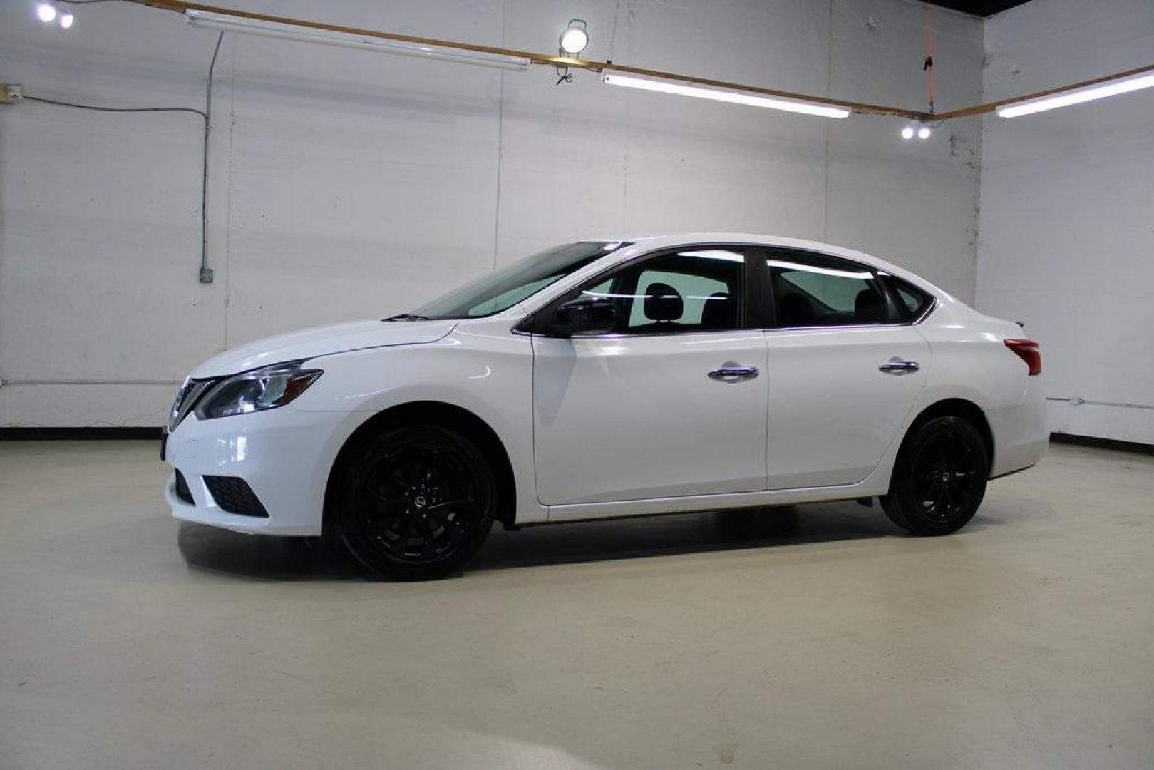 2018 Fresh Powder /Charcoal Nissan Sentra S (3N1AB7AP6JY) with an 1.8L 4-Cylinder DOHC 16V engine, CVT transmission, located at 15300 Midway Rd., Addison, TX, 75001, (972) 702-0011, 32.958321, -96.838074 - Photo#3