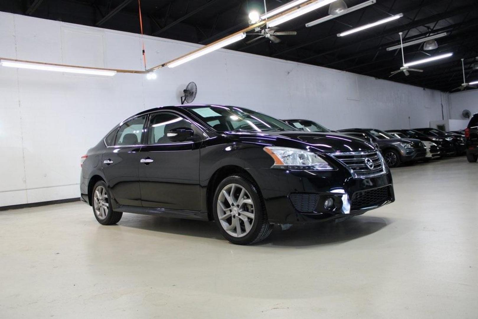 2015 Super Black /Charcoal Nissan Sentra SR (3N1AB7APXFY) with an 1.8L 4-Cylinder DOHC 16V engine, CVT transmission, located at 15300 Midway Rd., Addison, TX, 75001, (972) 702-0011, 32.958321, -96.838074 - Photo#6