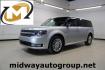 2013 Ingot Silver Metallic /Charcoal Black Ford Flex SEL (2FMGK5C83DB) with an 3.5L V6 Ti-VCT engine, Automatic transmission, located at 15300 Midway Rd., Addison, TX, 75001, (972) 702-0011, 32.958321, -96.838074 - HOME OF THE NO HAGGLE PRICE - WHOLESALE PRICES TO THE PUBLIC!! Flex SEL, 4D Sport Utility, 3.5L V6 Ti-VCT, 6-Speed Automatic with Select-Shift, FWD, Silver, Charcoal Black Cloth.<br><br>Silver 2013 Ford Flex SEL<br><br><br>Awards:<br> * 2013 IIHS Top Safety Pick * 2013 KBB.com Brand Image Awards< - Photo#0