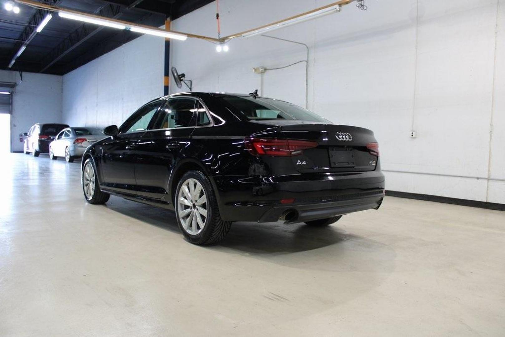 2018 Black Audi A4 (WAUKMAF40JN) with an 2.0L I4 TFSI DOHC engine, Automatic transmission, located at 15300 Midway Rd., Addison, TX, 75001, (972) 702-0011, 32.958321, -96.838074 - Photo#3