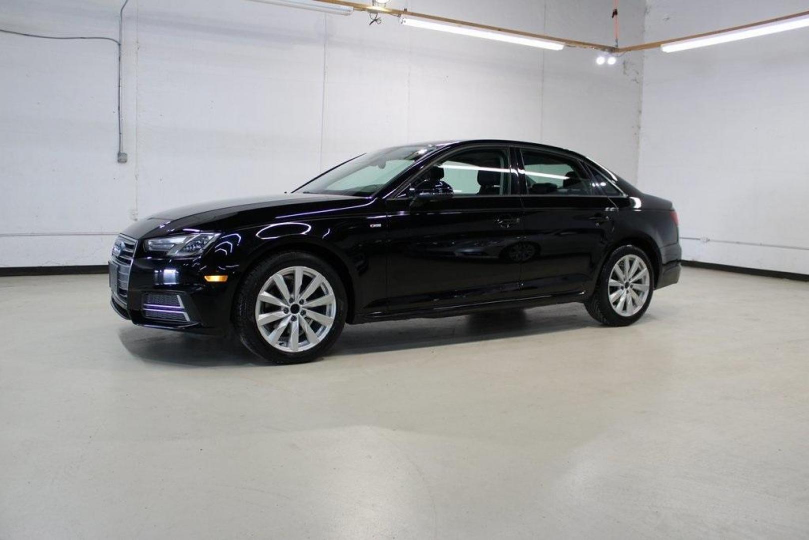 2018 Black Audi A4 (WAUKMAF40JN) with an 2.0L I4 TFSI DOHC engine, Automatic transmission, located at 15300 Midway Rd., Addison, TX, 75001, (972) 702-0011, 32.958321, -96.838074 - Photo#4