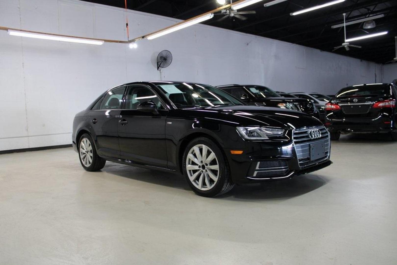 2018 Black Audi A4 (WAUKMAF40JN) with an 2.0L I4 TFSI DOHC engine, Automatic transmission, located at 15300 Midway Rd., Addison, TX, 75001, (972) 702-0011, 32.958321, -96.838074 - Photo#6