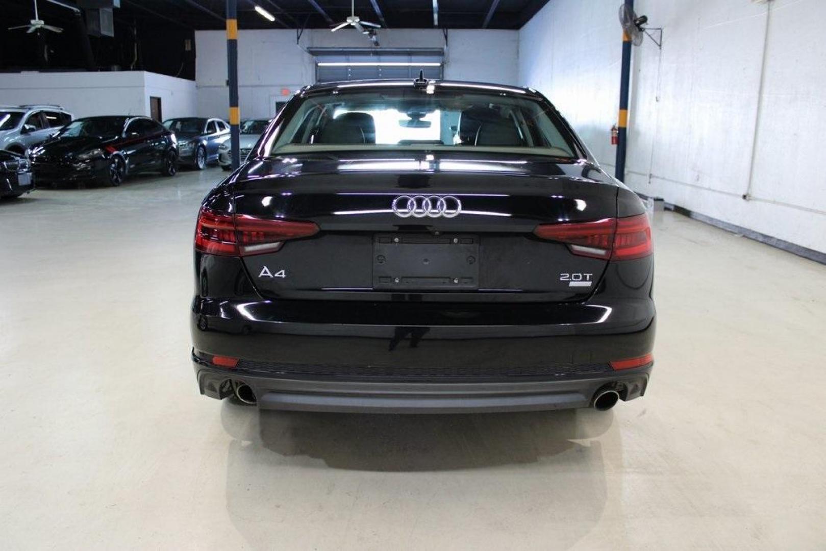 2018 Black Audi A4 (WAUKMAF40JN) with an 2.0L I4 TFSI DOHC engine, Automatic transmission, located at 15300 Midway Rd., Addison, TX, 75001, (972) 702-0011, 32.958321, -96.838074 - Photo#7