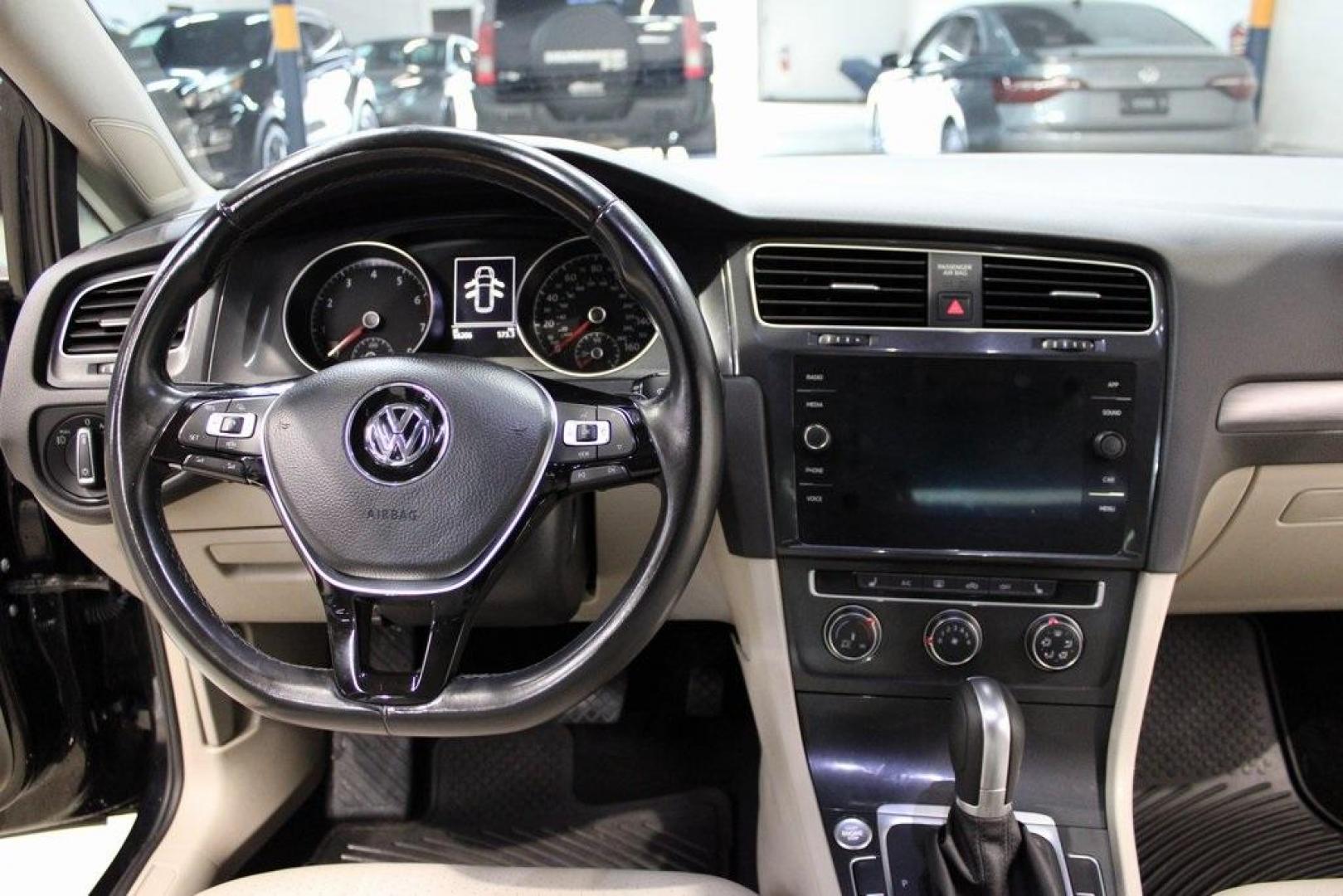 2019 Deep Black Pearl Volkswagen Golf SportWagen SE (3VWY57AU6KM) with an 1.4L TSI engine, Automatic transmission, located at 15300 Midway Rd., Addison, TX, 75001, (972) 702-0011, 32.958321, -96.838074 - Photo#12