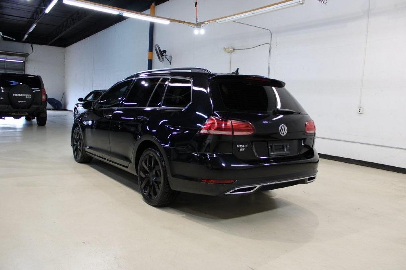 2019 Deep Black Pearl Volkswagen Golf SportWagen SE (3VWY57AU6KM) with an 1.4L TSI engine, Automatic transmission, located at 15300 Midway Rd., Addison, TX, 75001, (972) 702-0011, 32.958321, -96.838074 - Photo#3