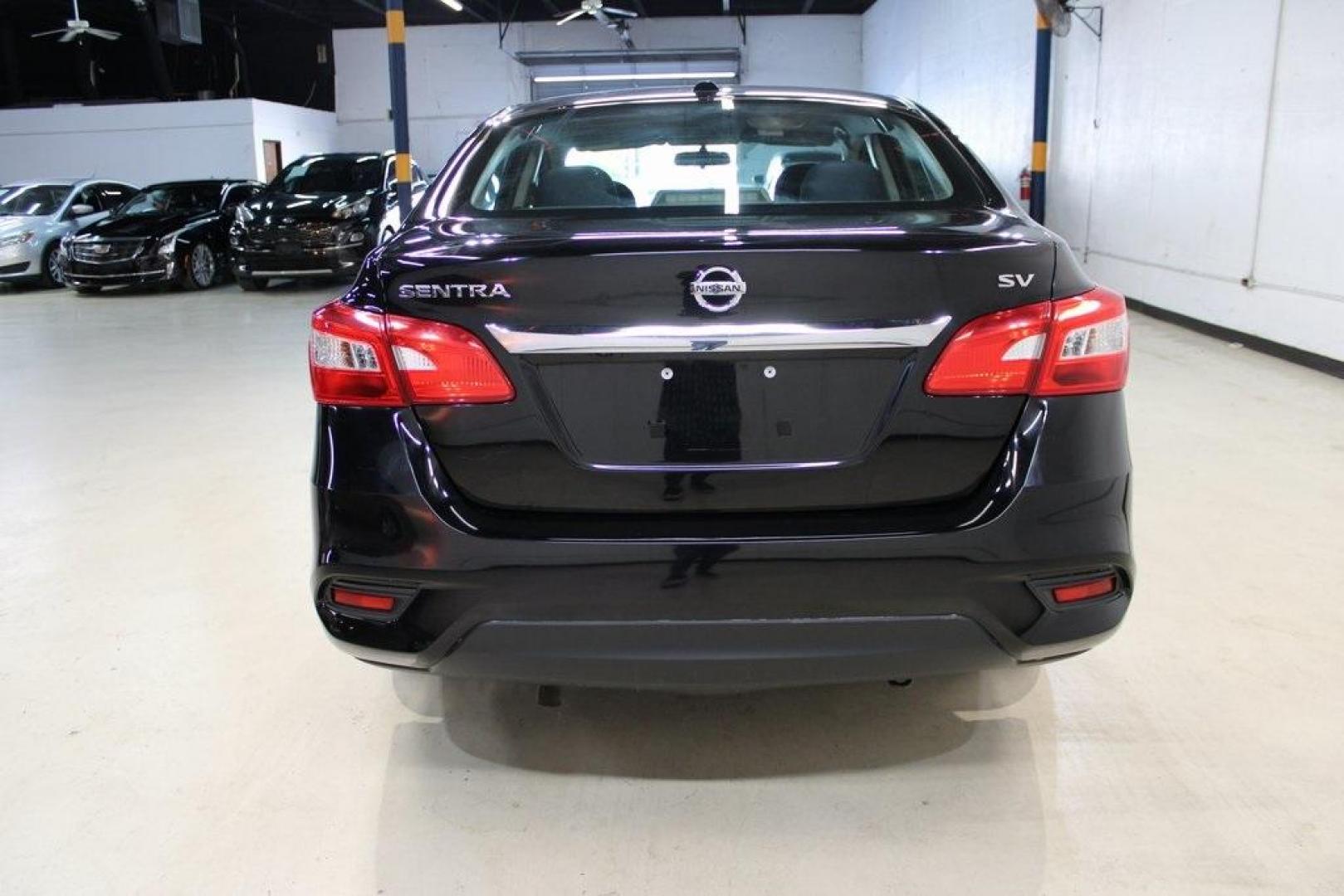 2019 Super Black /Charcoal Nissan Sentra SV (3N1AB7AP7KY) with an 1.8L 4-Cylinder DOHC 16V engine, CVT transmission, located at 15300 Midway Rd., Addison, TX, 75001, (972) 702-0011, 32.958321, -96.838074 - Photo#3