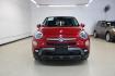 2017 Rosso Passione (Red Hypnotique Clear Coat) /Black Fiat 500X Trekking (ZFBCFXCB2HP) with an 2.4L I4 MultiAir engine, Automatic transmission, located at 15300 Midway Rd., Addison, TX, 75001, (972) 702-0011, 32.958321, -96.838074 - Photo#5