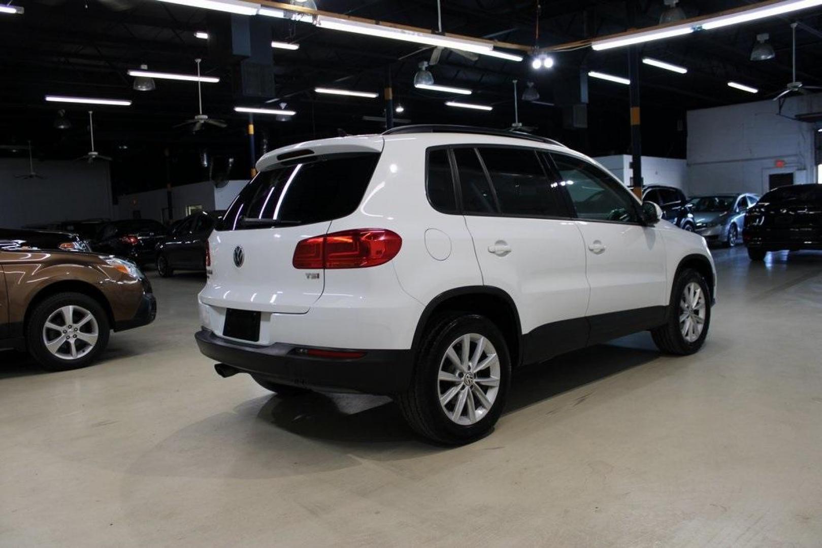 2017 Pure White Volkswagen Tiguan 2.0T S (WVGAV7AX1HK) with an 2.0L TSI DOHC engine, Automatic transmission, located at 15300 Midway Rd., Addison, TX, 75001, (972) 702-0011, 32.958321, -96.838074 - Photo#2