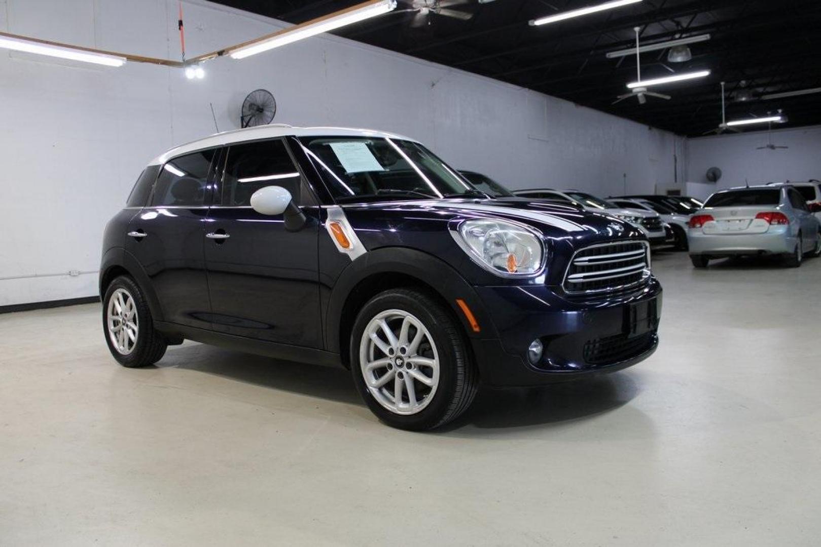 2015 Cosmic Blue Metallic /Carbon Black MINI Cooper Countryman Base (WMWZB3C53FW) with an 1.6L I4 DOHC 16V engine, Automatic transmission, located at 15300 Midway Rd., Addison, TX, 75001, (972) 702-0011, 32.958321, -96.838074 - Photo#6