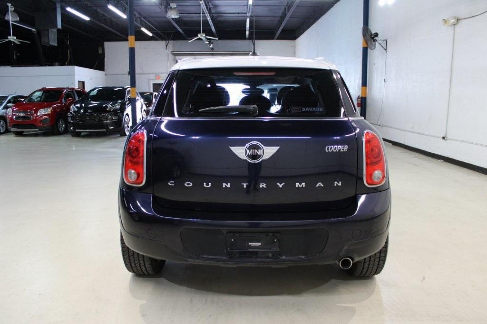 2015 Cosmic Blue Metallic /Carbon Black MINI Cooper Countryman Base (WMWZB3C53FW) with an 1.6L I4 DOHC 16V engine, Automatic transmission, located at 15300 Midway Rd., Addison, TX, 75001, (972) 702-0011, 32.958321, -96.838074 - Photo#7