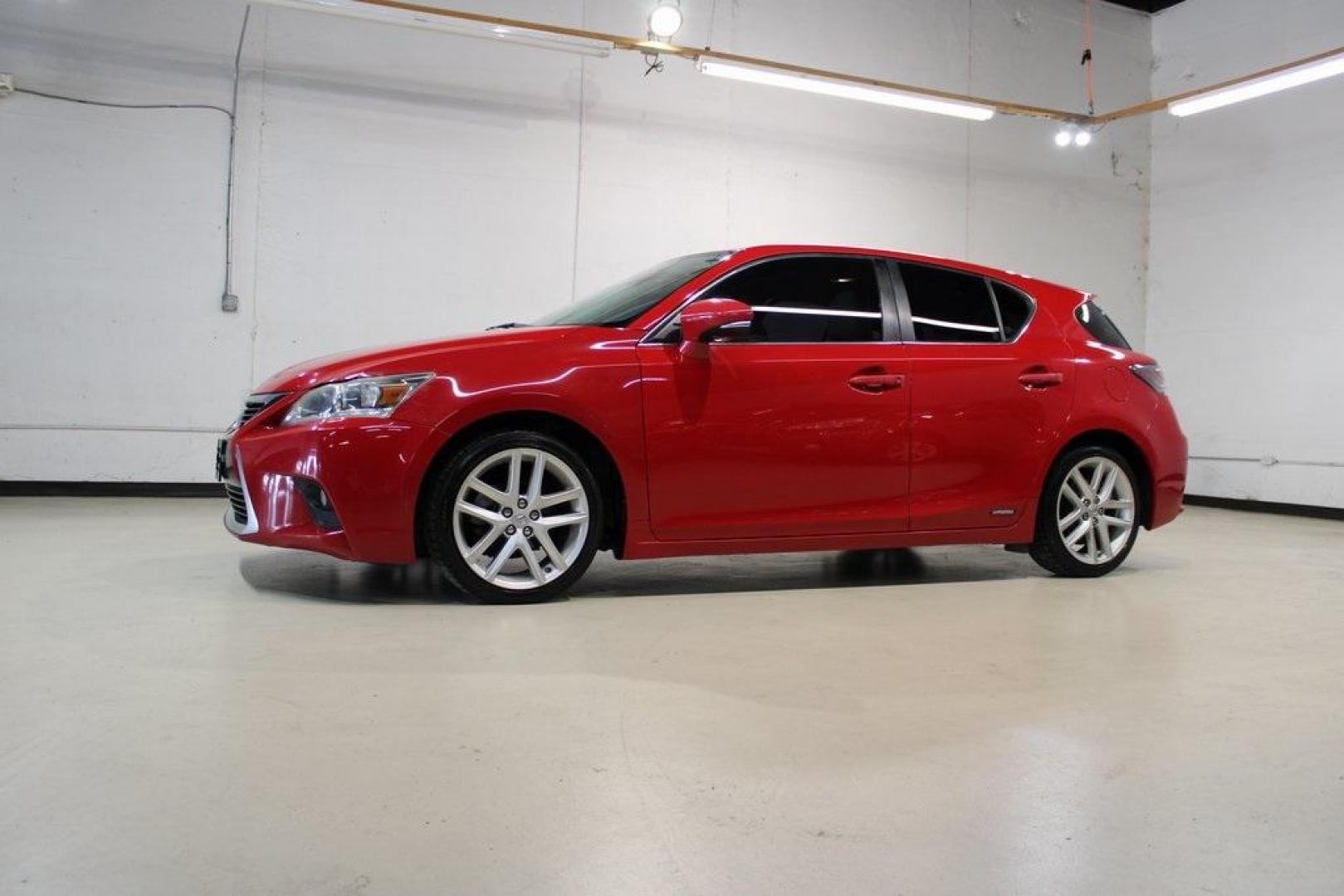 2014 Red Lexus CT 200h (JTHKD5BH8E2) with an 1.8L 4-Cylinder DOHC 16V VVT-i engine, CVT transmission, located at 15300 Midway Rd., Addison, TX, 75001, (972) 702-0011, 32.958321, -96.838074 - Photo#4