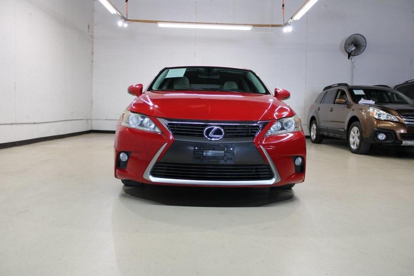 2014 Red Lexus CT 200h (JTHKD5BH8E2) with an 1.8L 4-Cylinder DOHC 16V VVT-i engine, CVT transmission, located at 15300 Midway Rd., Addison, TX, 75001, (972) 702-0011, 32.958321, -96.838074 - Photo#5